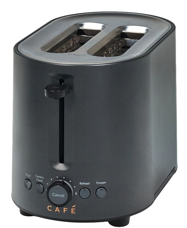 CAFÉ™ 2 Slice Matte Black Express Finish Toaster-2
