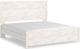 Signature Design by Ashley® Gerridan 2-Piece White/Gray King Panel Bed Set-1