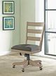 Riverside Furniture Perspectives Sun-Drenched Acacia Wood Back Upholstered Desk Chair-1