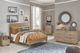 Signature Design by Ashley® Oliah 4-Piece Natural Full Platform Bed Set-4