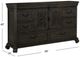 Magnussen Home® Bellamy Peppercorn 8-Drawer Dresser-2