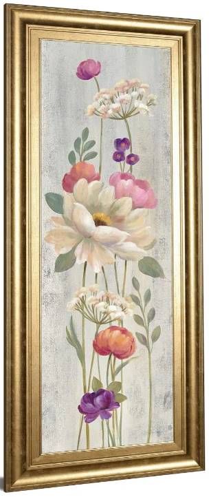 Classy Art Retro Floral I by Silvia Vassileva Wall Art-1