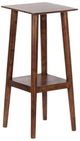 Porter International Designs Portola Walnut Plant Stand/Accent Table-0