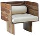 A & B Home Beige/Brown Sofa -0