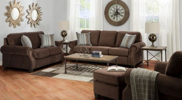 Decor-Rest® Furniture LTD Customizable 2279 Rolled Arm Loveseat-1