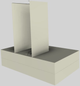 Vent-A-Hood® 36" Biscuit Contemporary Wall Mounted Range Hood-4