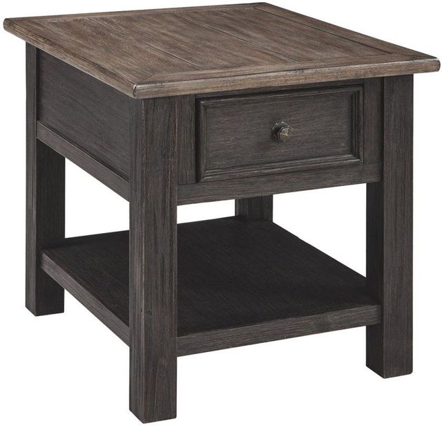 Signature Design by Ashley® Tyler Creek 2-Piece Grayish Brown/Black Living Room Table Set-2