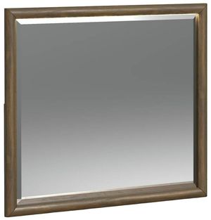 Elements International Brisbane Brown Dresser Mirror with LED