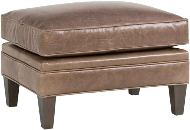 Smith Brothers Customizable 527 Leather Ottoman-0