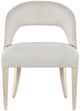 Hooker® Furniture Nouveau Chic Nomad Snow/Sandstone Dining Side Chair-2
