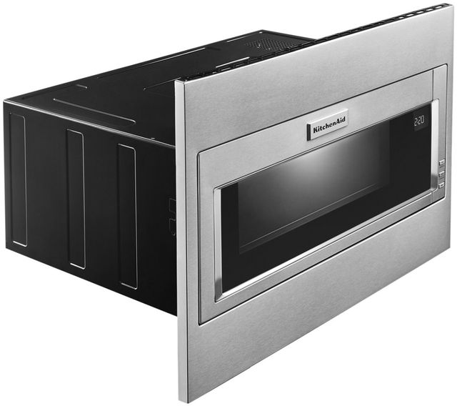 KitchenAid® 1.1 Cu. Ft. Stainless Steel Built In Microwave-11