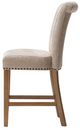 Olliix by Madison Park Cream Colfax Counter Stool-3