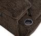 Parker House® Bronco 6-Piece Plush Umber Manual Reclining L-Shape Sectional-5