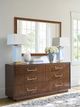 Lexington Home Rendezvous Fenwick Sable Brown Double Dresser-1
