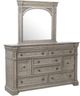 Pulaski™ Kingsbury French Gray Dresser and Mirror-0