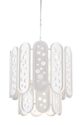 Currey & Company Lapidus Sugar White Two-Tiered Chandelier-0