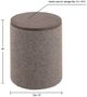 Olliix by INK+IVY Marta Grey Storage Round Ottoman-2