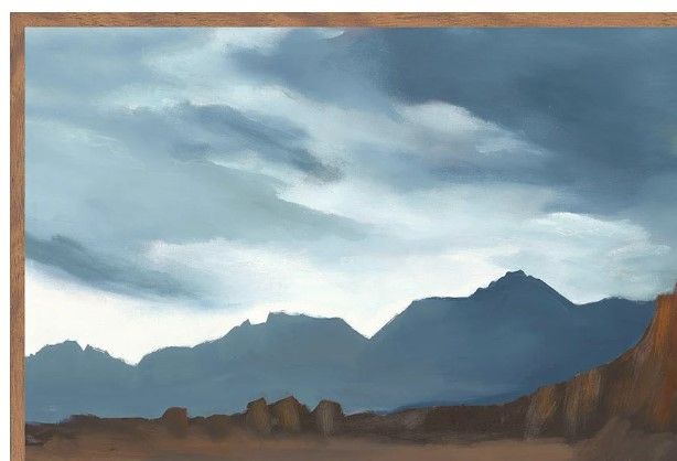 Classic Home Desert Painting -1