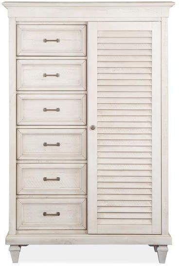 Magnussen Home® Newport Alabaster Gentleman's Chest-0