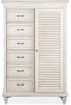 Magnussen Home® Newport Alabaster Gentleman's Chest-0