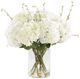 Uttermost® Anastasia Hydrangea Clear/Green Centerpiece-2
