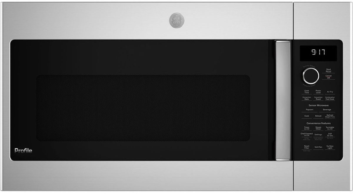 GE Profile™ 1.7 Cu. Ft. Stainless Steel Over The Range Microwave
