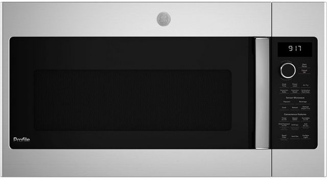 GE Profile™ 1.7 Cu. Ft. Stainless Steel Over The Range Microwave