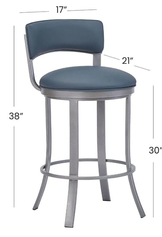 Wesley Allen Customizable Bali Bar Stool-2