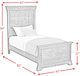Elements International Park Ridge Charcoal Twin Panel Bed-4