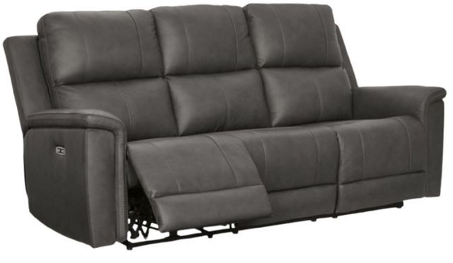 Signature Design by Ashley® Beryton Anchor Power Reclining Sofa with Adjustable Headrest-0
