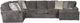 Jackson Furniture Mammoth 3-Piece Smoke Right-Arm Facing Sectional and Chaise-0