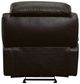 Flexsteel® Fenwick Dark Brown Power Gliding Recliner with Power Headrest-4