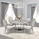 Michael Amini® Eclipse Moonlight Round Dining Table-1