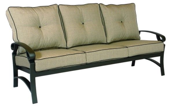 Lane Venture® Monterey Black/Yellow Cushion Sofa-0