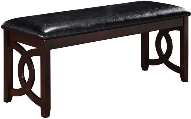 New Classic® Home Furnishings Gia Ebony 46" Bench-0