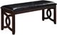 New Classic® Home Furnishings Gia Ebony 46" Bench-0