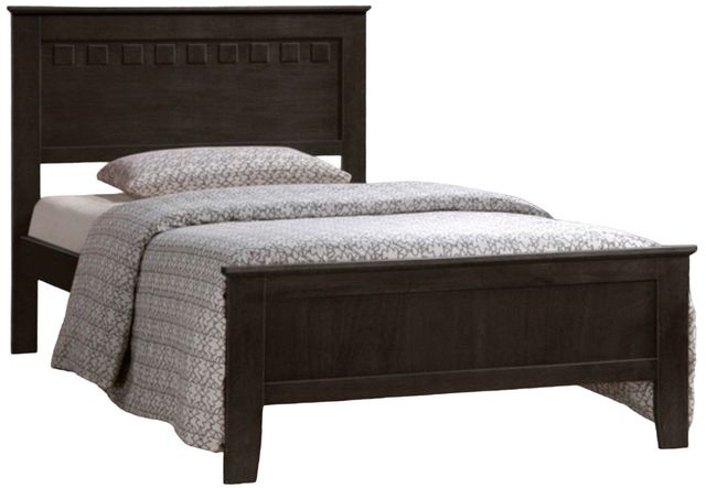 Milton Greens Stars Cappuccino Twin Wooden Platform Bed-0
