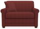 La-Z-Boy® Amanda Merlot Premier Chair and a Half-0