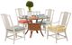Braxton Culler Customizable Drury Lane 48" Glass Top Round Dining Table-1