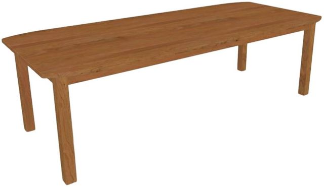 Mavin Customizable 42" x 96" Boat Dining Table-0