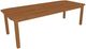 Mavin Customizable 42" x 96" Boat Dining Table-0
