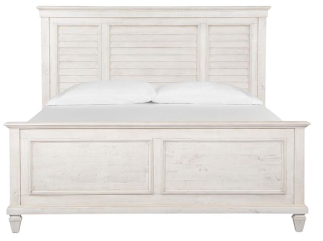 Magnussen Home® Newport Alabaster King Shutter Panel Headboard-2