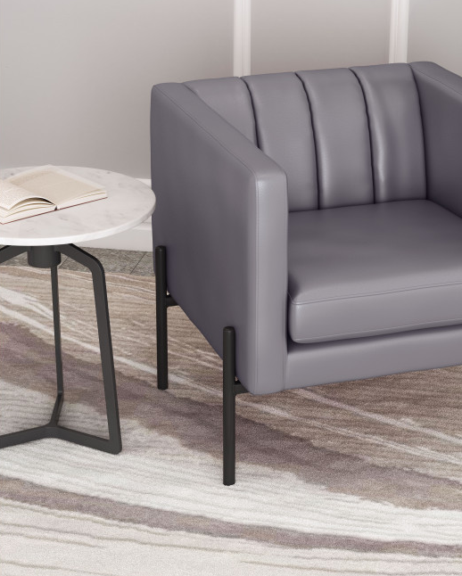 Zuo® Modern Jess Gray Accent Chair-2