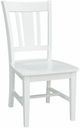John Thomas Furniture® Dining Essentials San Remo Pure White Side Chair-0
