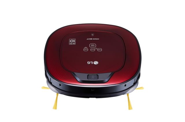 LG Hom-Bot Square Robotic Vacuum-Ruby Red-3