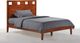 Night & Day Furniture™ Tamarind Cherry California King P-Series Bed-0
