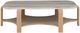Fairfield® Alchemy Marble Top Cocktail Table with Rope Wrapped Base-1