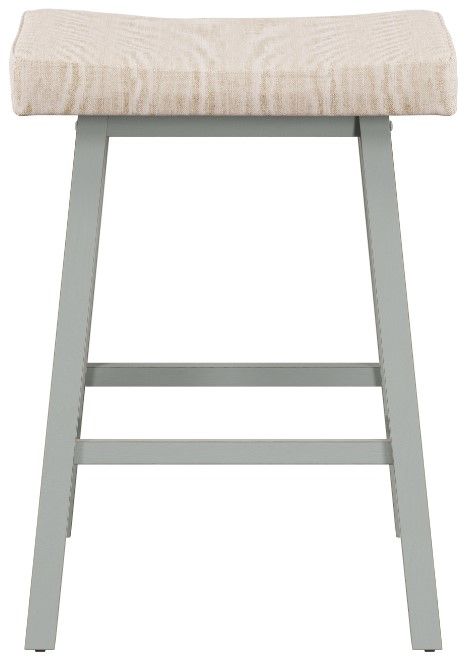 HH2 Home Moreno Antique Blue/Light Beige Counter Stool-1