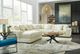 Signature Design by Ashley® Lindyn 5-Piece Ivory Left-Arm Facing Sectional and Chaise-3