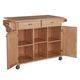 homestyles® General Line Brown Kitchen Cart-1